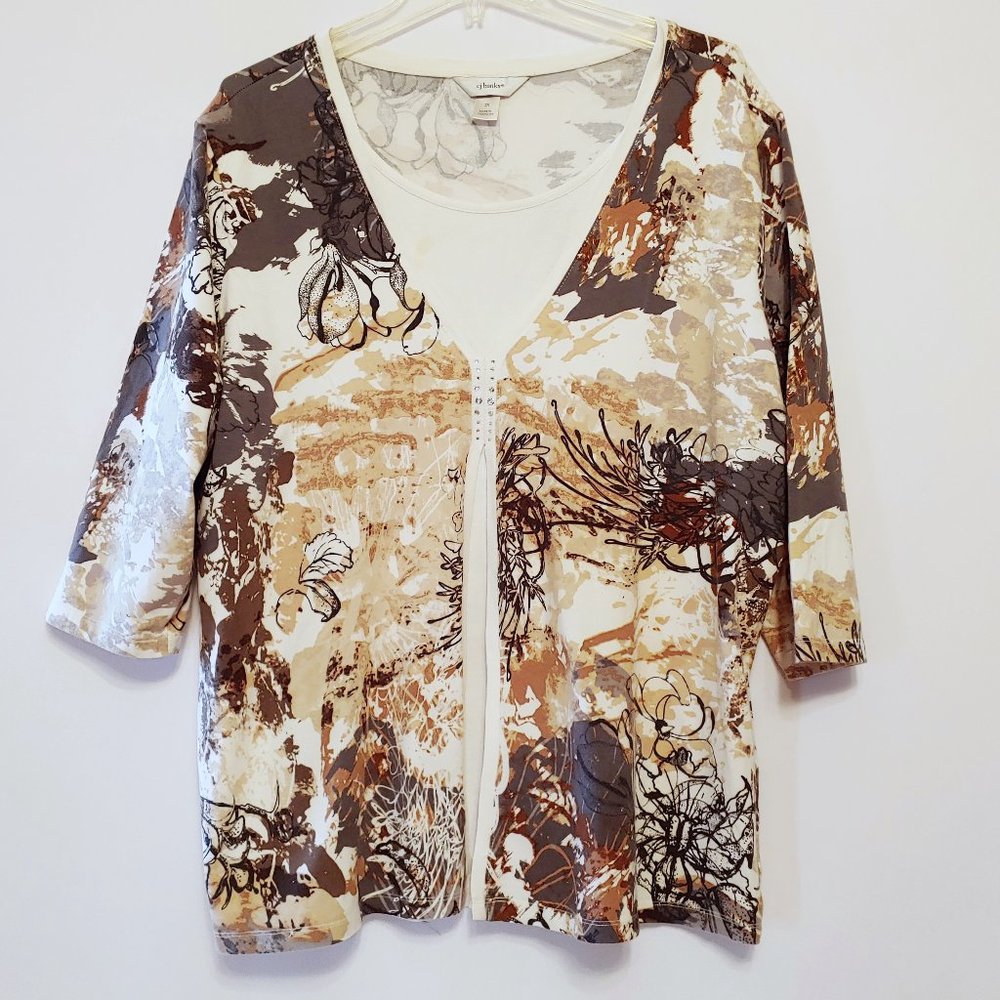 CJ Banks Shirt Size 2X